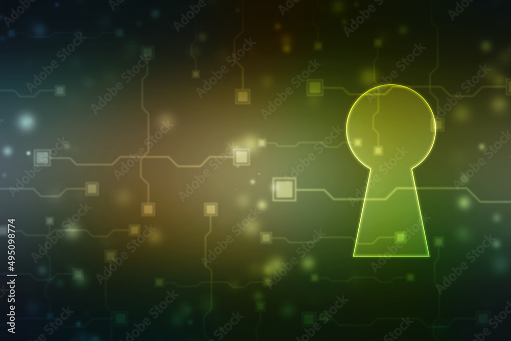 Lock Key Hole on digital screen,cyber security concept background. Data protection Cyber Security Privacy Business Internet Technology Concept Lock Key Hole on digital screen,cyber security concept background. Data protection Cyber Security Privacy Business Internet Technology Concept