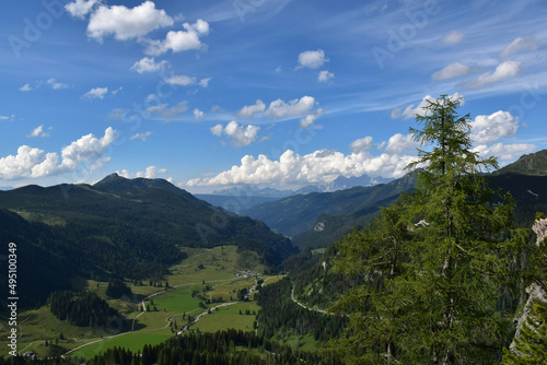 landscape with clouds