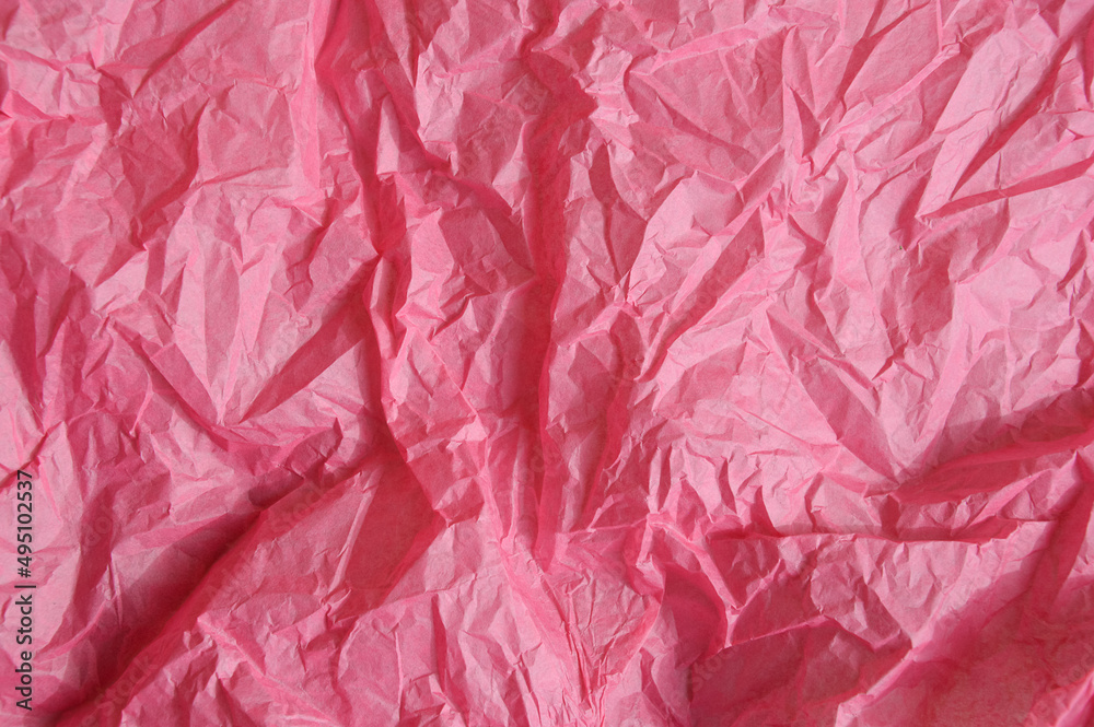 Fototapeta premium a sheet of crumpled paper. background for the design.