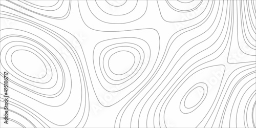 Abstract design with black and white abstract background. The concept of a conditional geography scheme and the terrain path. Wide size. Map on land vector terrain Illustration .