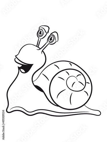 Schnecke lustig Kinder 