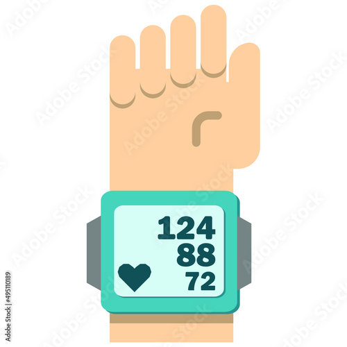 Medical Device Wrist Sphygmomanomete.