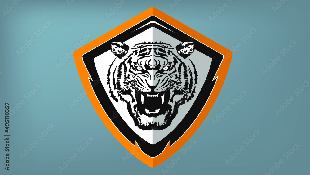 Obraz premium logo for Tiger