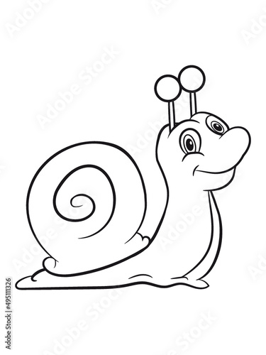 Schnecke lustig Kinder 
