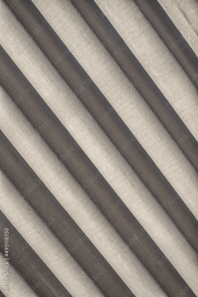 Corrugated asbestos cement sheet as background Corrugated asbestos cement sheet as background