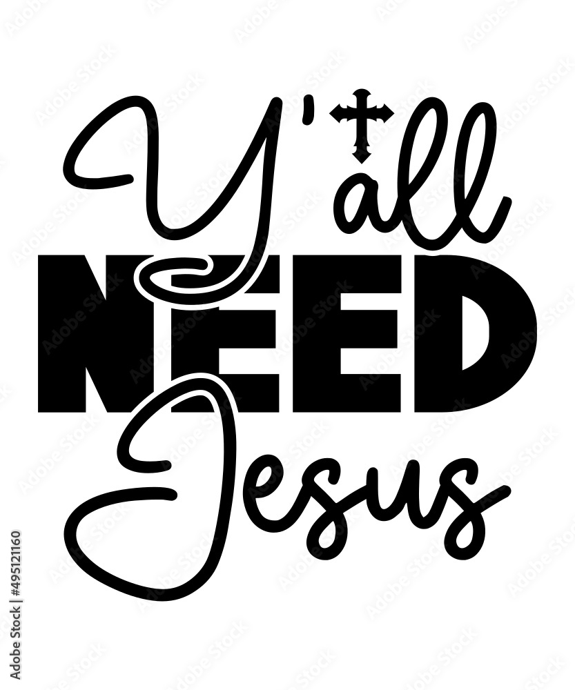 Jesus SVG Bundle, Jesus Vector Pack, Christian Cross SVG, Jesus Christ