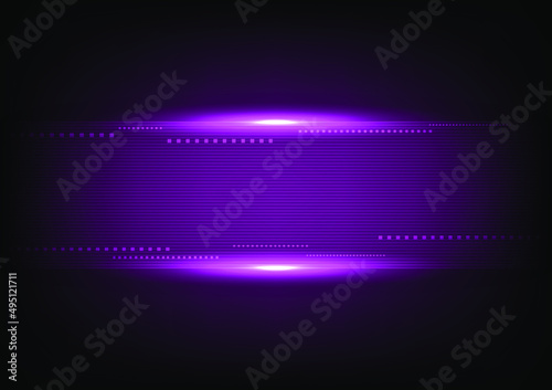 Abstract vector technology shine background. Glow light vector background.
