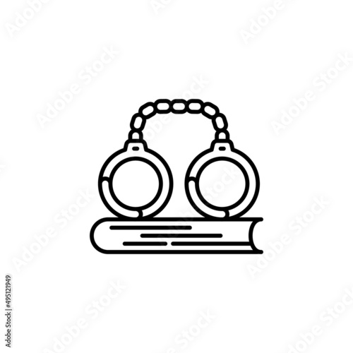 Felony icon in vector. logotype