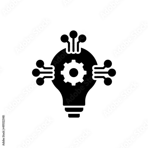 Digital Innovation icon in vector. logotype