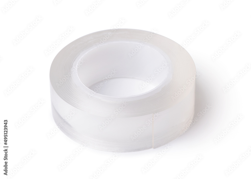 Roll of silicone transparent double sided adhesive tape