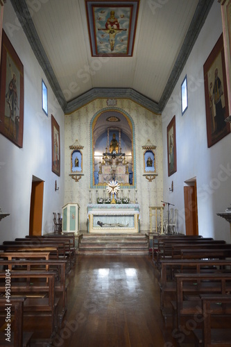 Capela da igreja Matriz de Santo Antônio na vertical