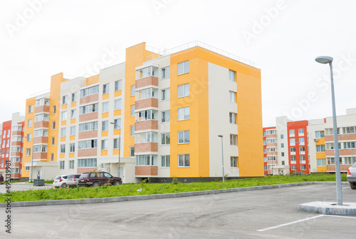 Multi-storey modern residential building