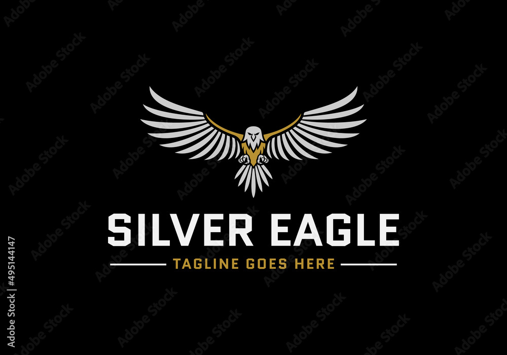 Obraz premium eagle logo design. logo template