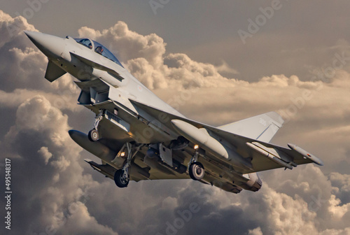 Konstfotografi euro fighter Typhoon