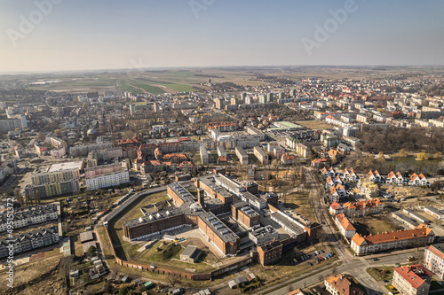 Obraz na płótnie Racibórz - więzienie - widok w salonie