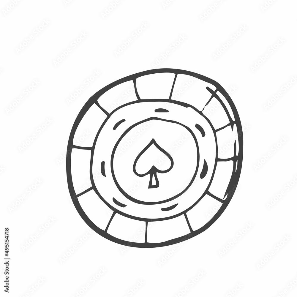 Casino Chip Icon Silhouette Illustration. Money Token Vector Graphic Pictogram Symbol Clip Art. Doodle Sketch Black Sign. Casino Chip Icon Silhouette Illustration. Money Token Vector Graphic Pictogram Symbol Clip Art. Doodle Sketch Black Sign.