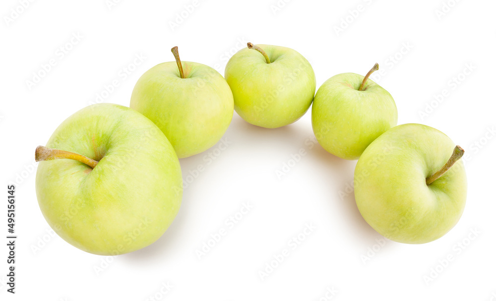white apple path isolated on white white apple path isolated on white