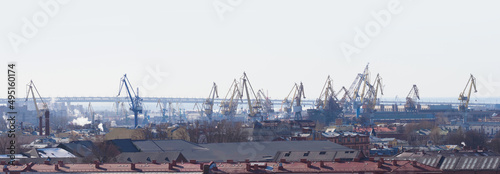 Tableau sur toile Panoramic view of Saint Petersburg, Russia