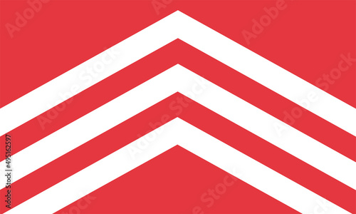 Glamorgan flag vector illustration isolated. Wales, Great Britain territory. UK. Glamorganshire flag.