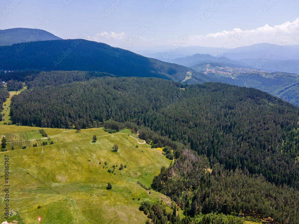 Yundola area between Rila and Rhodopes mountain, Bulgaria