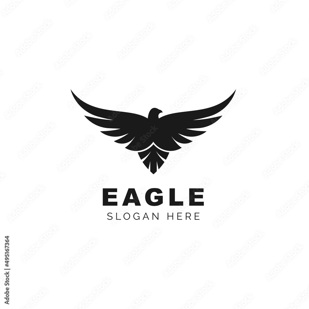 Eagle logo template Eagle logo template