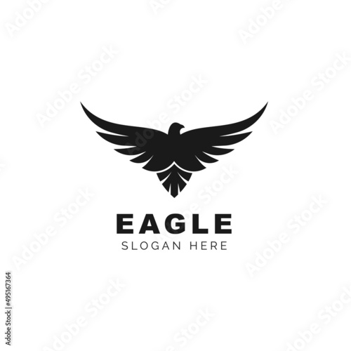 Eagle logo template