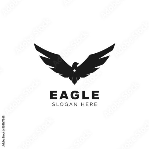Eagle logo template