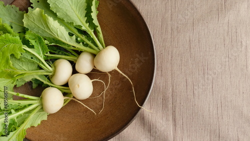 みやま小かぶ、国産野菜を食べよう。