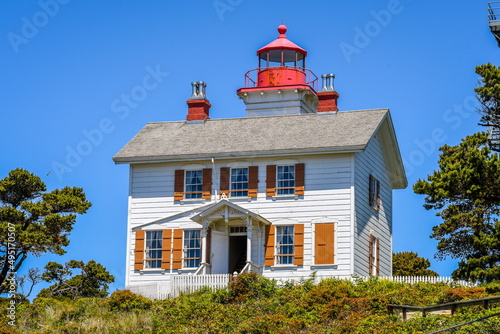Yaquina Bay Lighthouse, Oregon-USA photo