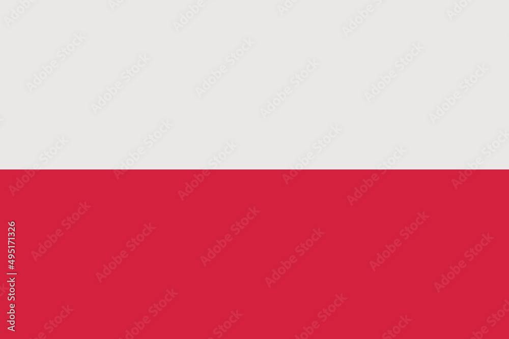 flag of Poland is a symbol of the state in white and red colors flag of Poland is a symbol of the state in white and red colors
