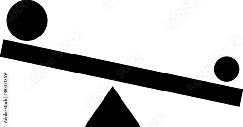 Leverage icon vector illustration on whitebackground..eps