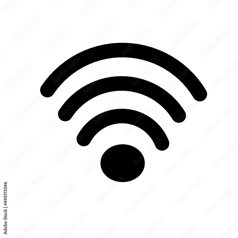 wifi signal icon vector with simple design wifi signal icon vector with simple design