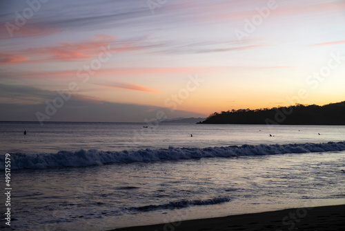 Sunset at Playa Venao, Panama