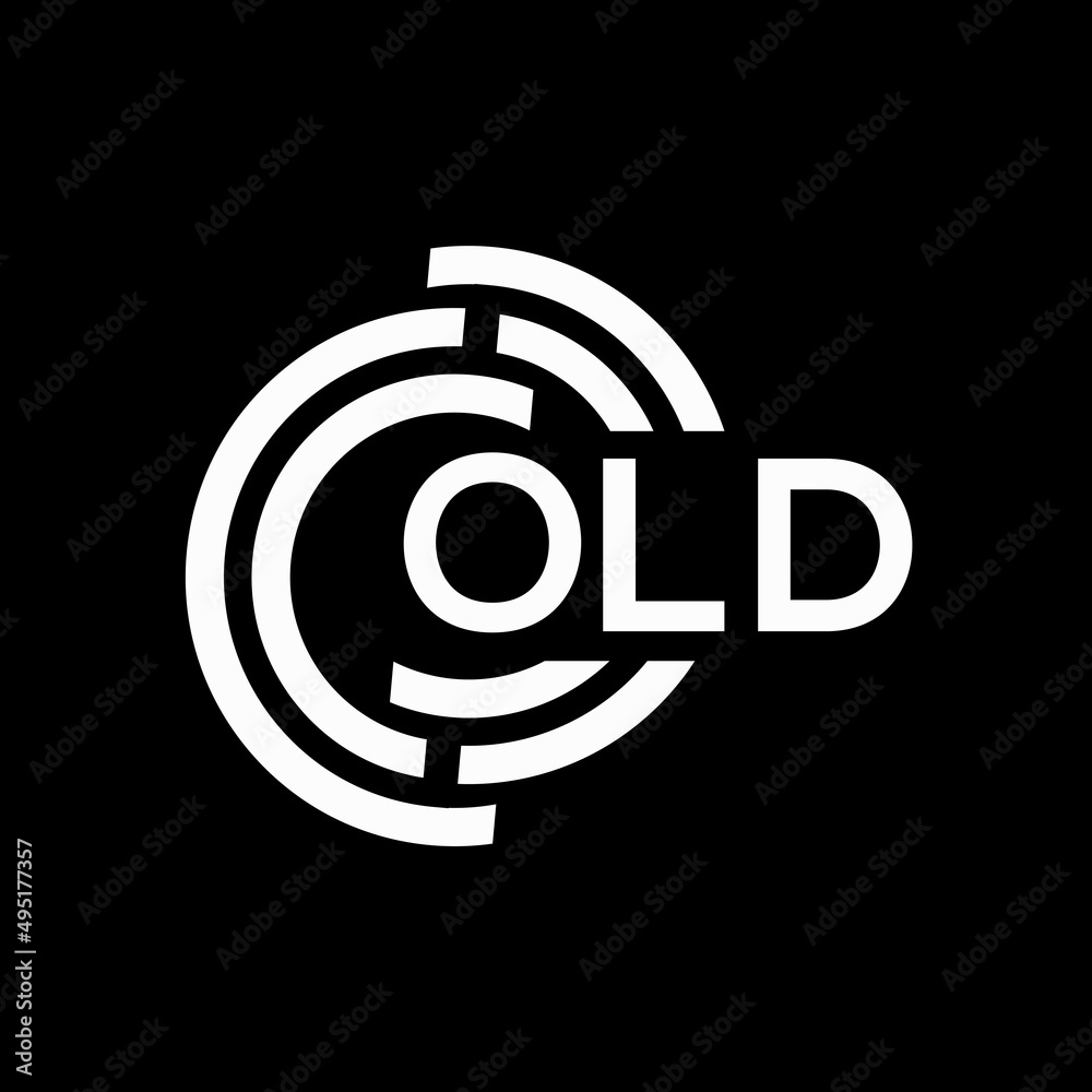 OLD letter logo design on Black background. OLD creative initials letter logo concept. OLD letter design.
OLD letter logo design on Black background. OLD creative initials letter logo concept. OLD letter design.