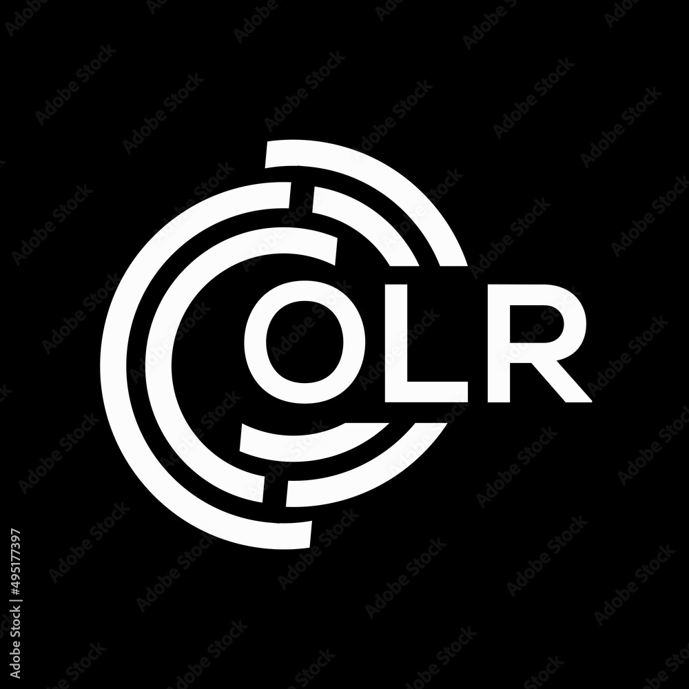OLR letter logo design on Black background. OLR creative initials letter logo concept. OLR letter design.
OLR letter logo design on Black background. OLR creative initials letter logo concept. OLR letter design.
