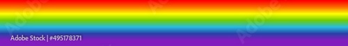 Rainbow weather, happiness, nature concept illustration, graphic. Symbolic flag of LMBTQ+