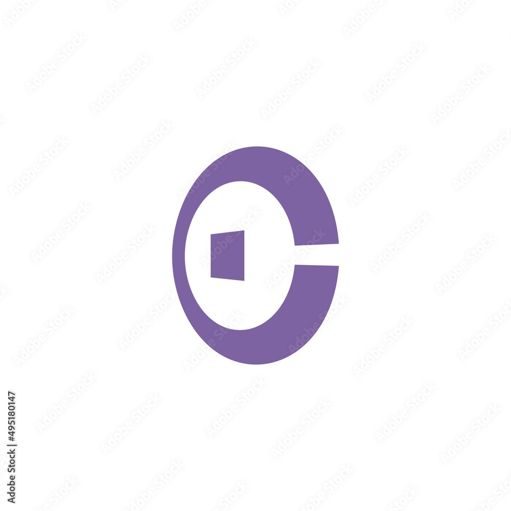 Obraz premium c logo