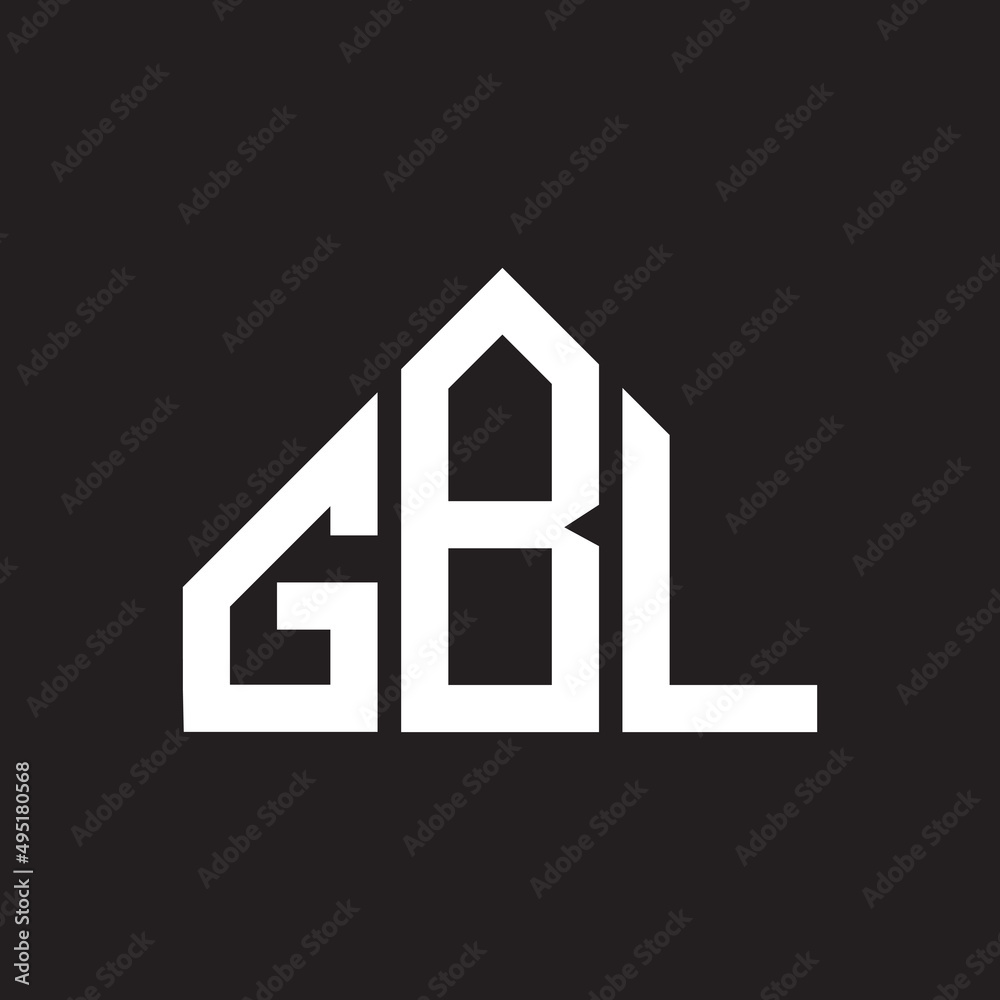 GBL letter logo design on Black background. GBL creative initials letter logo concept. GBL letter design. GBL letter logo design on Black background. GBL creative initials letter logo concept. GBL letter design.