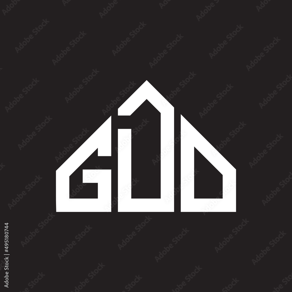 GDO letter logo design on Black background. GDO creative initials letter logo concept. GDO letter design. GDO letter logo design on Black background. GDO creative initials letter logo concept. GDO letter design.