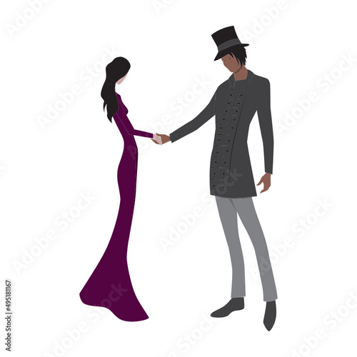 Victorian couple