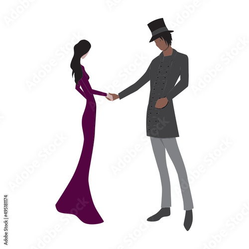 Victorian couple