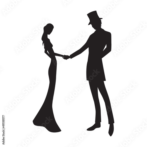 Victorian couple