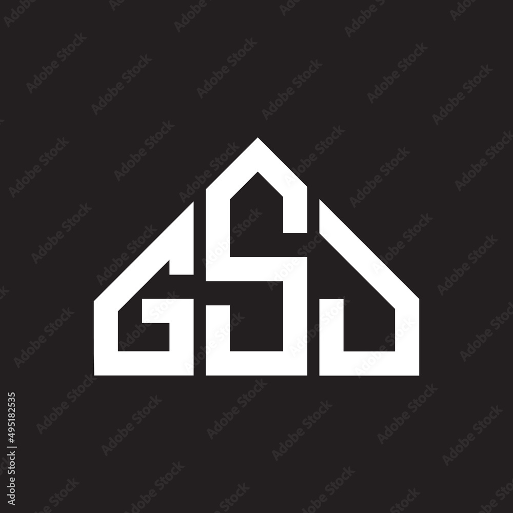 GSJ letter logo design on Black background. GSJ creative initials letter logo concept. GSJ letter design.
GSJ letter logo design on Black background. GSJ creative initials letter logo concept. GSJ letter design.