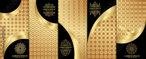 professional vertical banner,invitation,Flyer,Pattern,logo,for packaging,for perfume,soap,lotion.