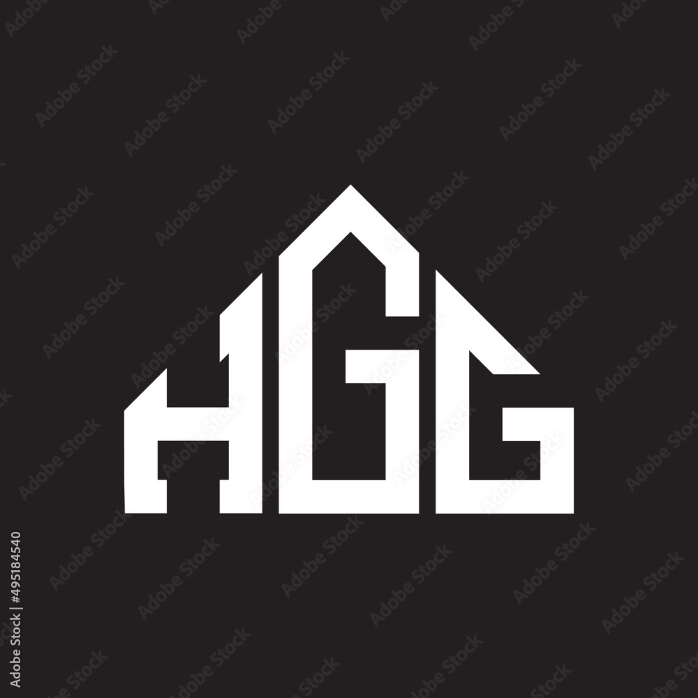 HGG letter logo design on Black background. HGG creative initials letter logo concept. HGG letter design. HGG letter logo design on Black background. HGG creative initials letter logo concept. HGG letter design.
