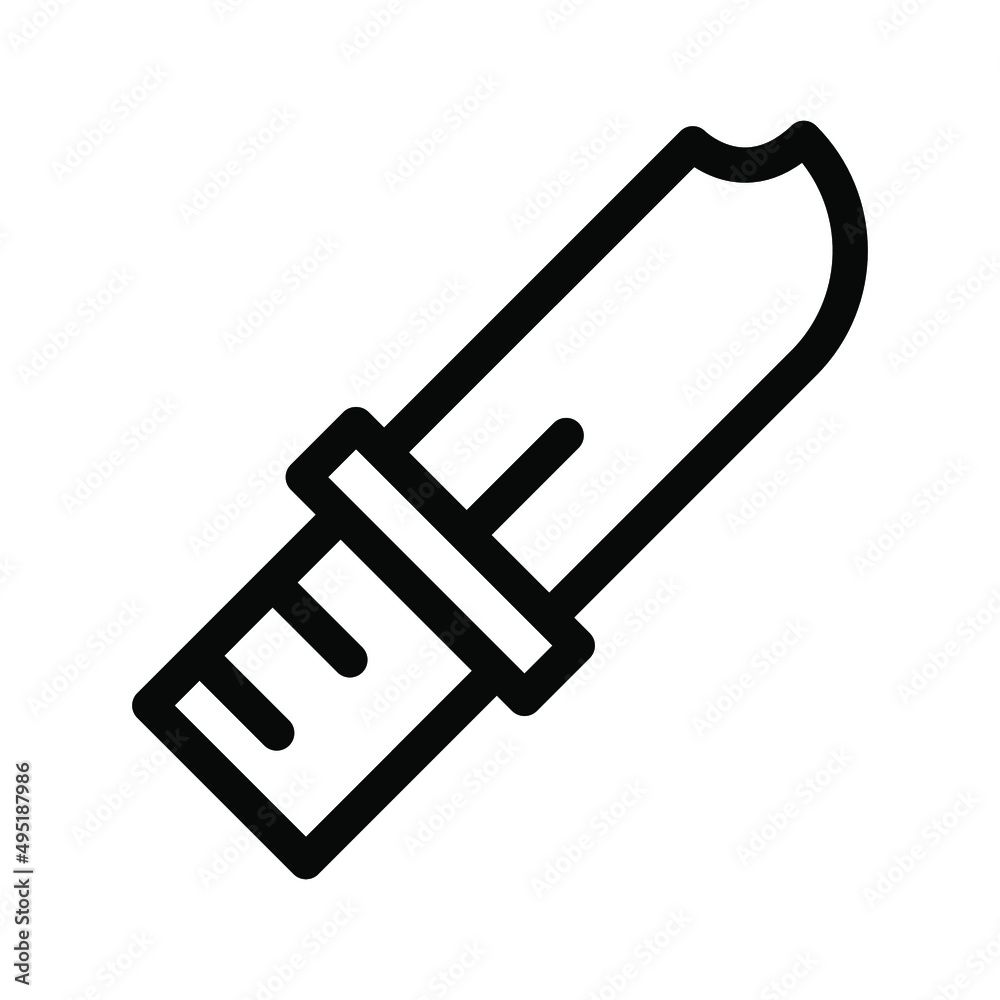 knife line icon illustration vector graphic
knife line icon illustration vector graphic