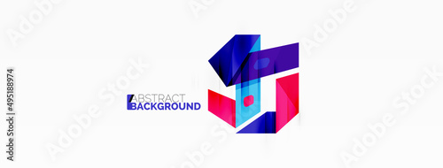 Abstract line and triangle background. Creative geometric abstract backdrop. Business template for wallpaper, banner, background or landing Free Download Abstract line and triangle background. Creative geometric abstract backdrop. Business template for wallpaper, banner, background or landing - GFXLoad