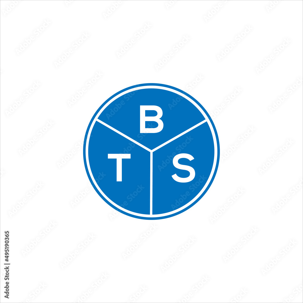 BTS letter logo design. BTS monogram initials letter logo concept. BTS letter design in black background. BTS letter logo design. BTS monogram initials letter logo concept. BTS letter design in black background.