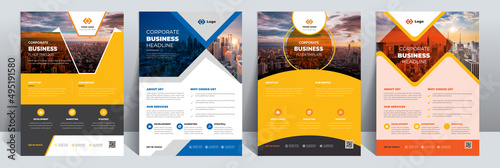 Modern Corporate Business Flyer Design Template