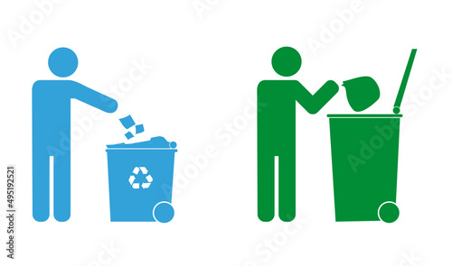 throw out garbage